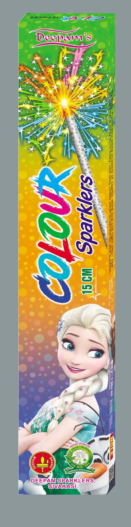 15cm Colour Sparkler
