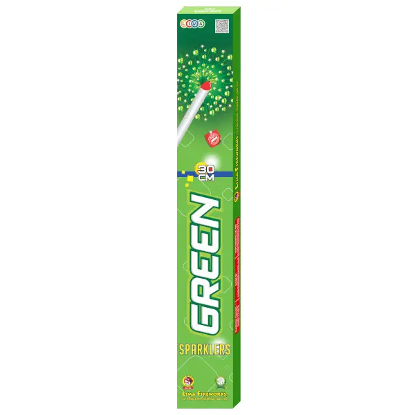 30cm Green Sparkler