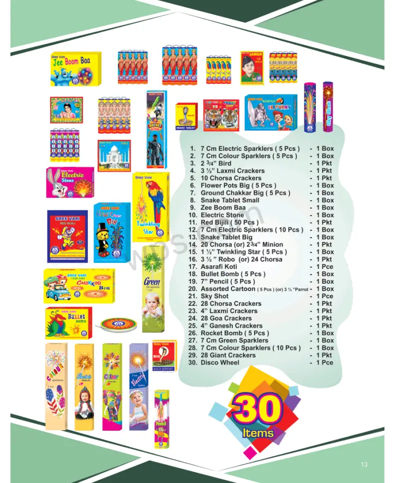 30 Items